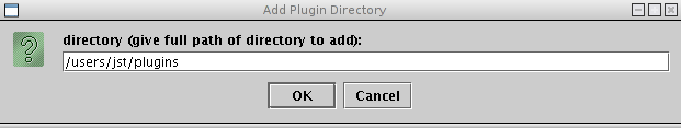 Adding plugin directories